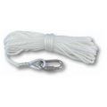 Silver Polypropylene Rope Assembly for 20' Flagpole